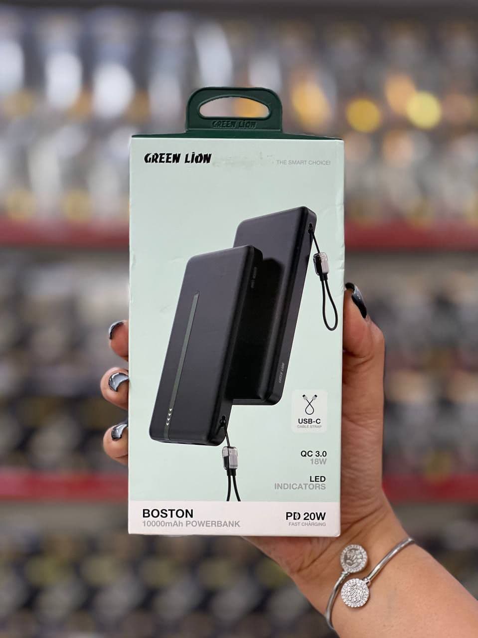 پاوربانک گرین لاین مدل Boston ظرفیت 20000 میلی آمپر ساعت — تصویر ۲