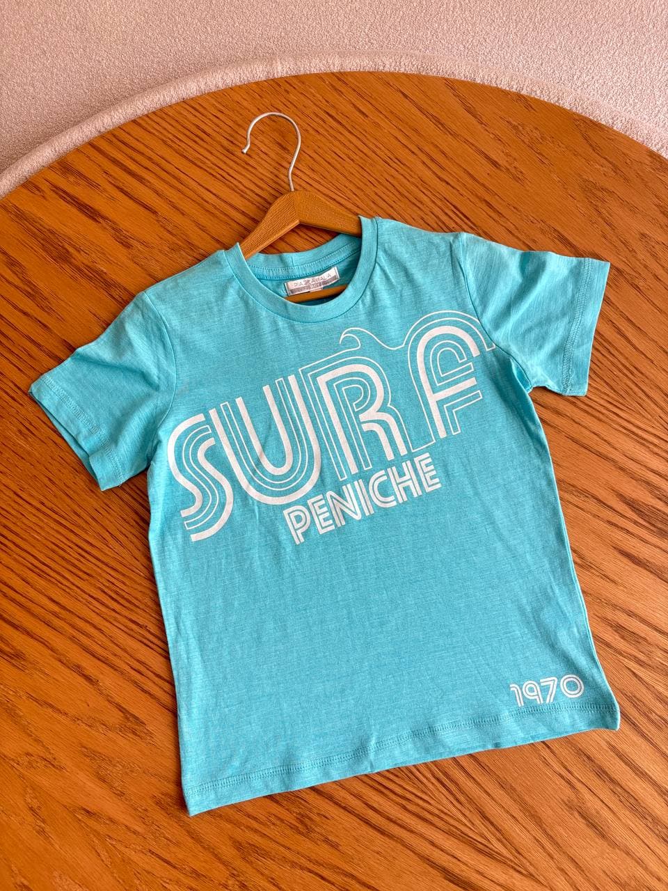 تیشرت پسرانه آبی surf — تصویر ۳