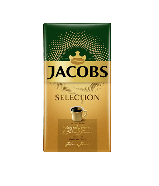 پودر قهوه جاکوبز سلکشن پاکت وکیوم 500 گرمی JACOBS SELECTION — تصویر ۲