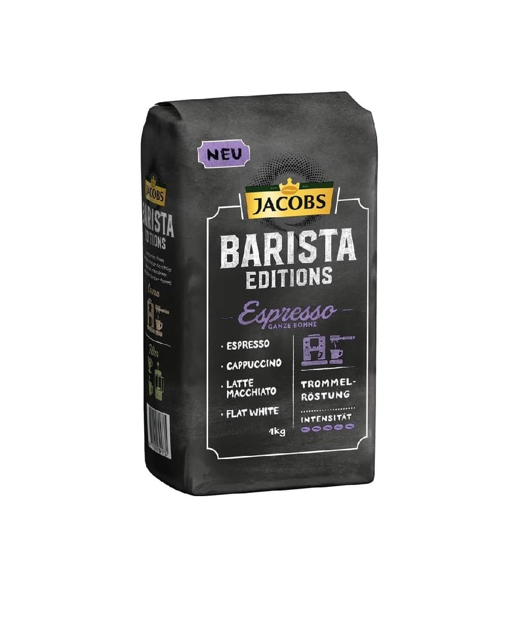 دانه قهوه اسپرسو باریستا ادیشن جاکبز 1 کیلو گرمی JACOBS BARISTA EDITIONS ESPRESSO