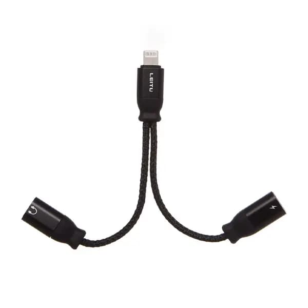 کابل تبدیل 1 به 2 آیفون LC-C4 لیتو