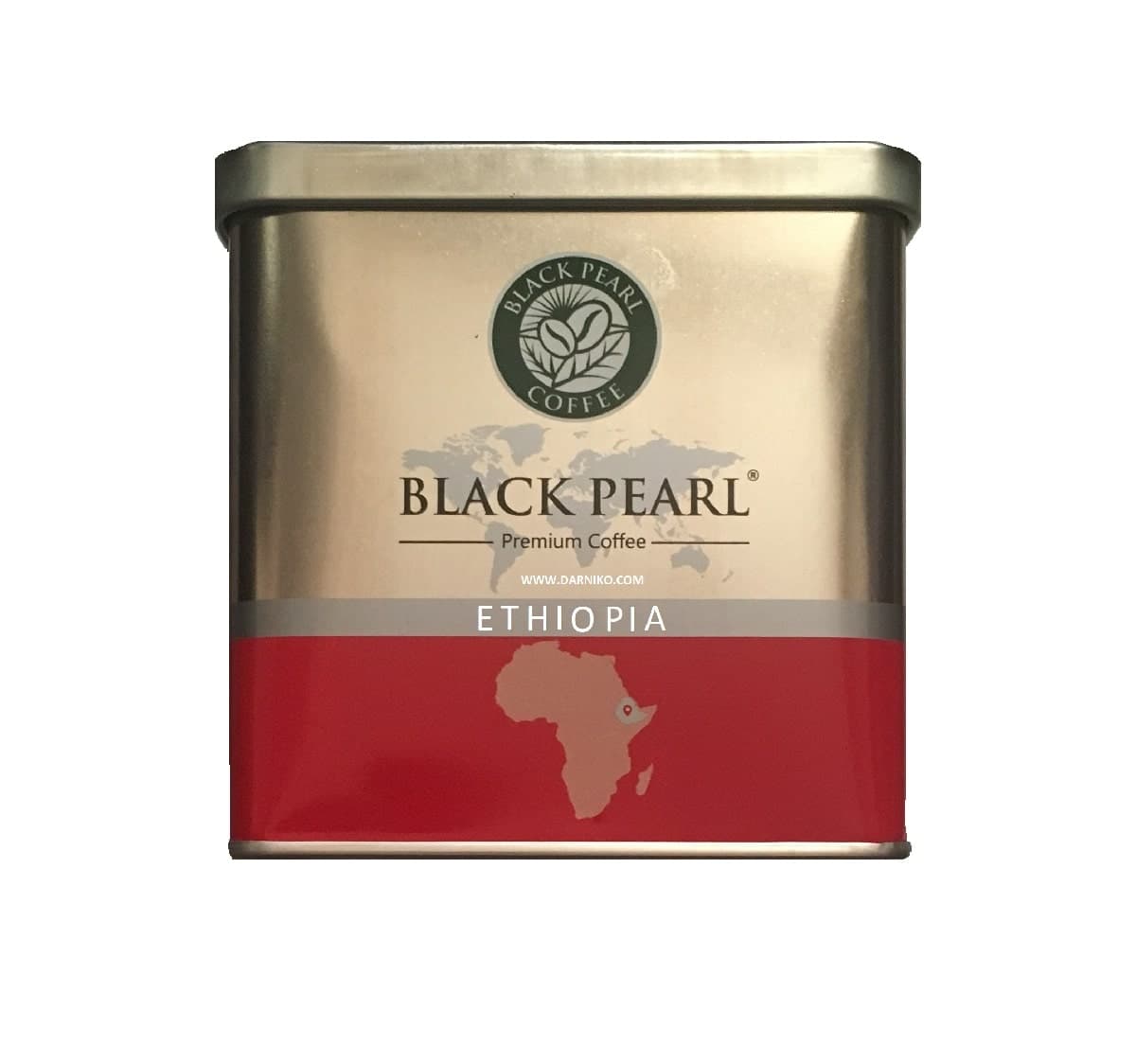 پودر قهوه عربیکا اتیوپی بلک پرل 250 گرمی BALCK PEARL — تصویر ۲