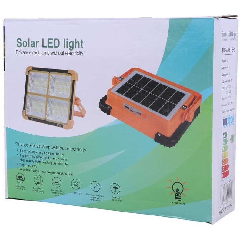 پروژکتور | چراغ | شارژی | خورشیدی Solar LED Light — تصویر ۴