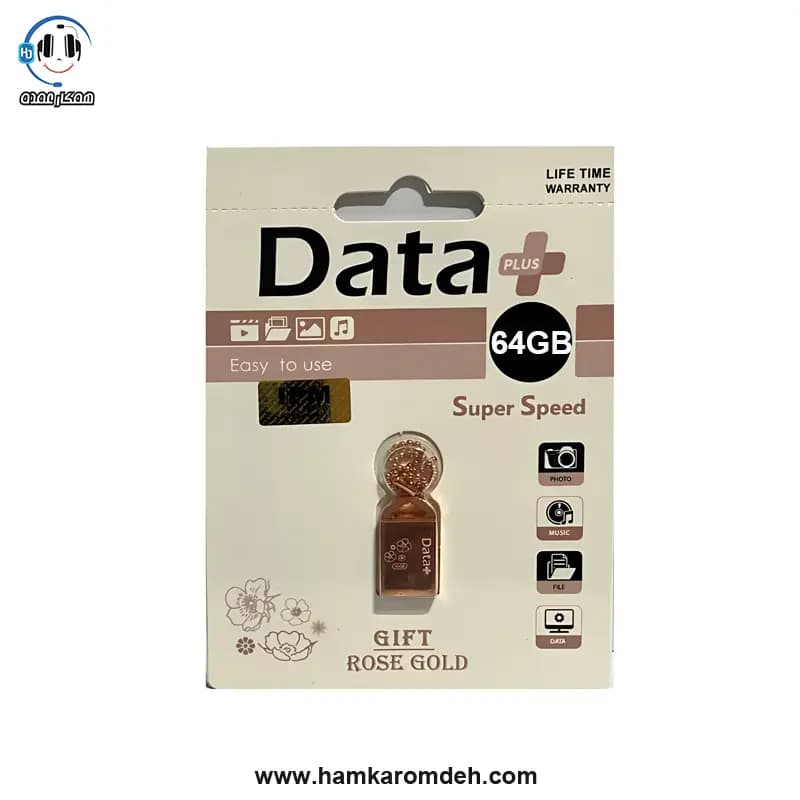 فلش DATA PLUS ROSEGOLD 64G ایکس انرژی — تصویر ۳