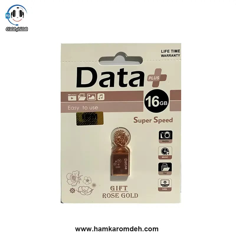 فلش DATA PLUS ROSEGOLD 16G ایکس انرژی (X-ENERGY) — تصویر ۵