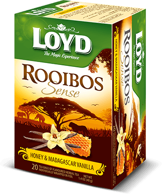 دمنوش رویبوس با عسل و وانیل لوید Loyd