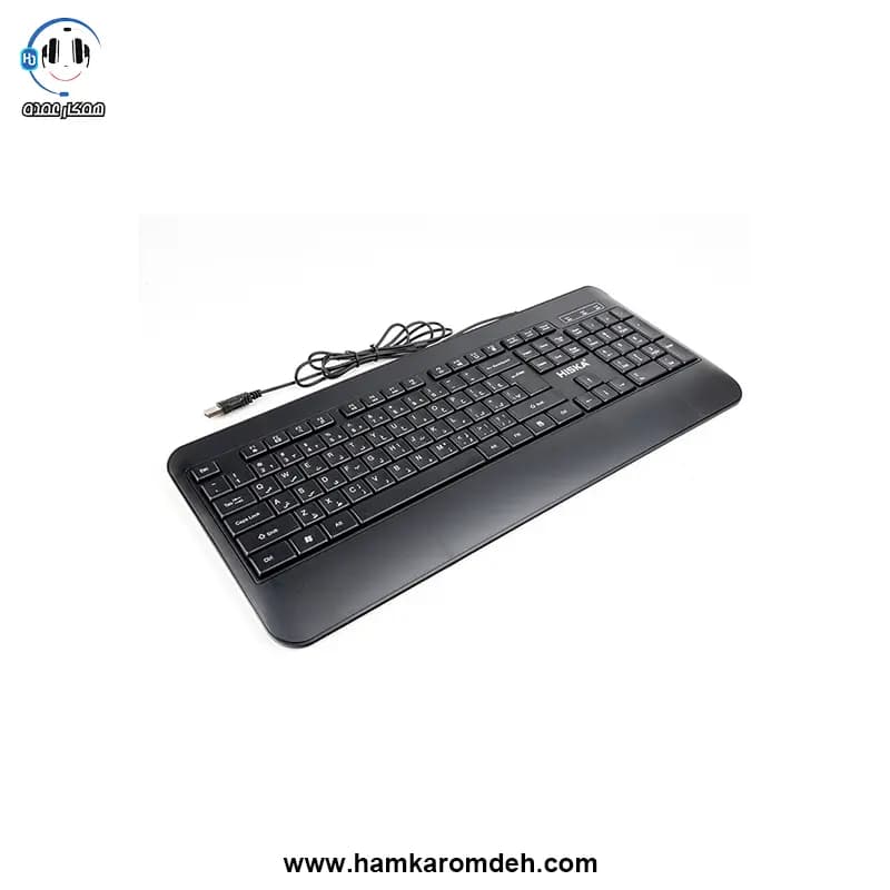 کیبورد سیم دار HX KE 205 هیسکا (HISKA) — تصویر ۶