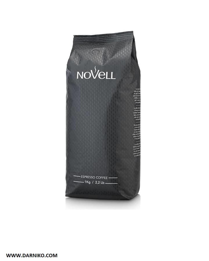 دان قهوه اسپرسو دارک نوول کافی 1 کیلوگرمی NoVeLL