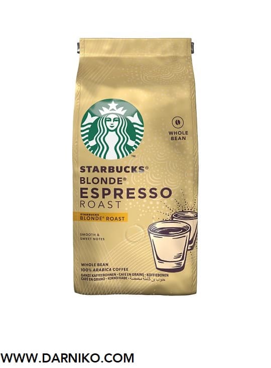 دانه قهوه بلوند اسپرسو روست استارباکس Starbucks BLOND Espresso 200g