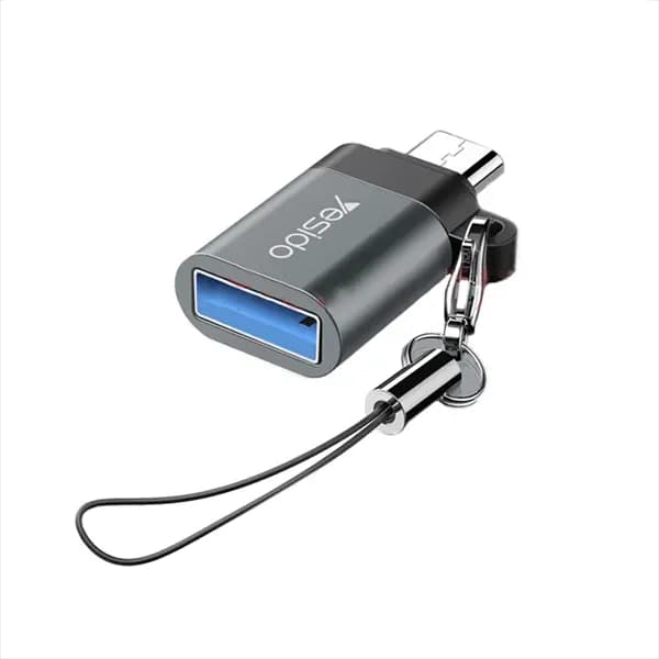 تبدیل micro OTG به GS07 USB یسیدو YESIDO — تصویر ۲