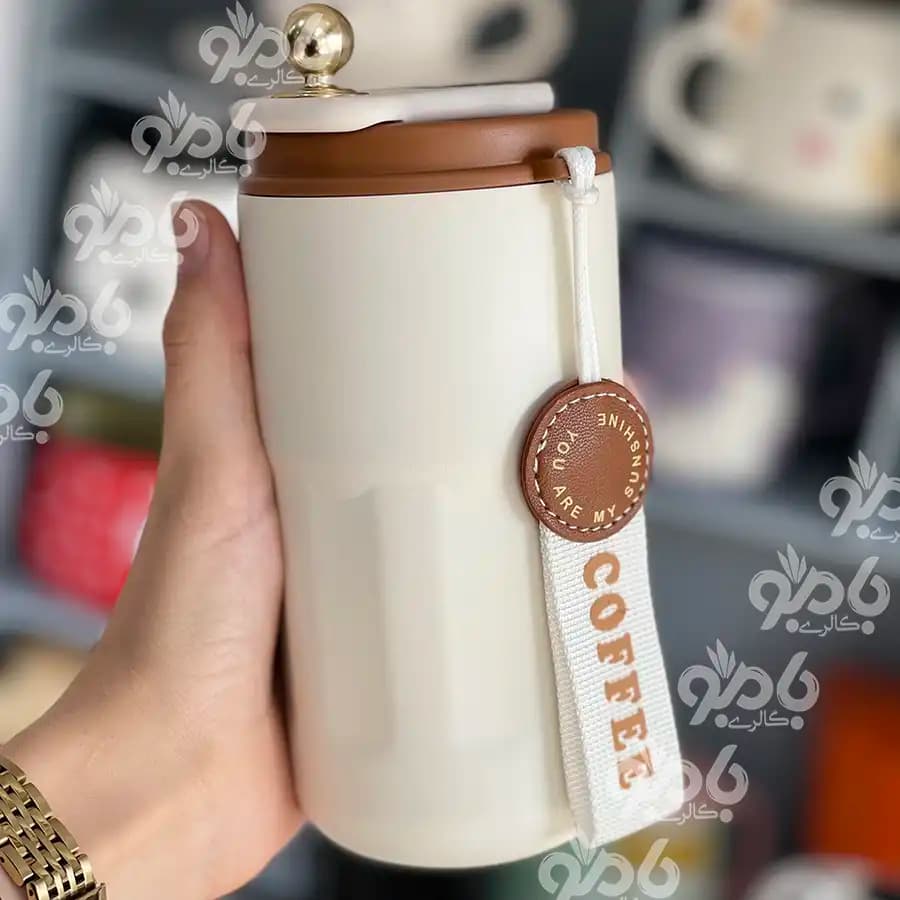 تراول ماگ درجه دار لاکچری — تصویر ۸