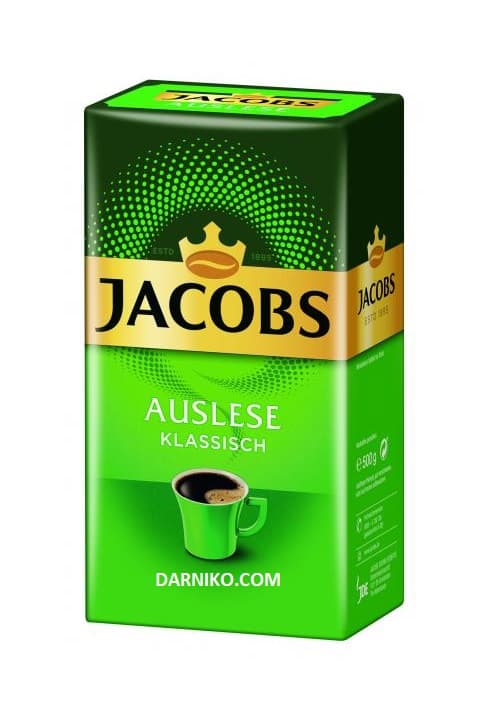 قهوه جاکبز کلاسیک پودر 500 گرمی پاکت وکیومی JACOBS KLASSISCH — تصویر ۳