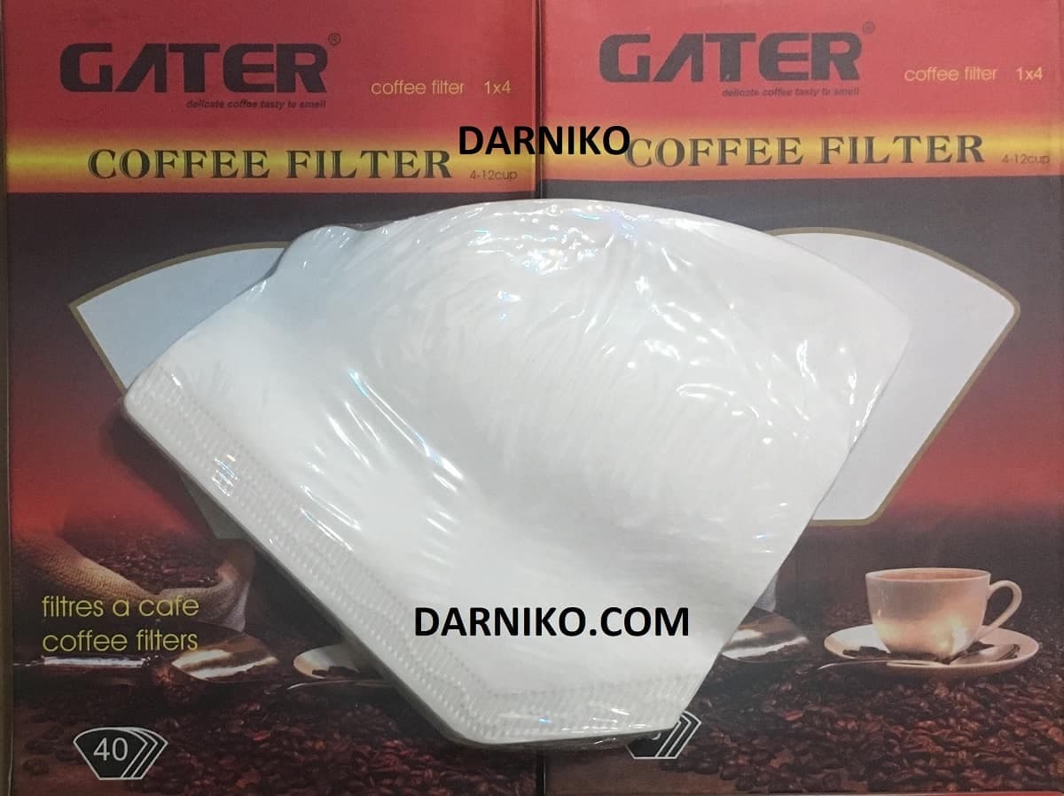 فیلتر کاغذی وی V60 سایز 103 گاتر 40 عددی GATER — تصویر ۱۱