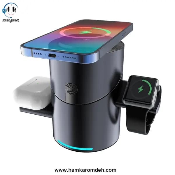 شارژر وایرلس HR-16 هیسکا HISKA — تصویر ۳