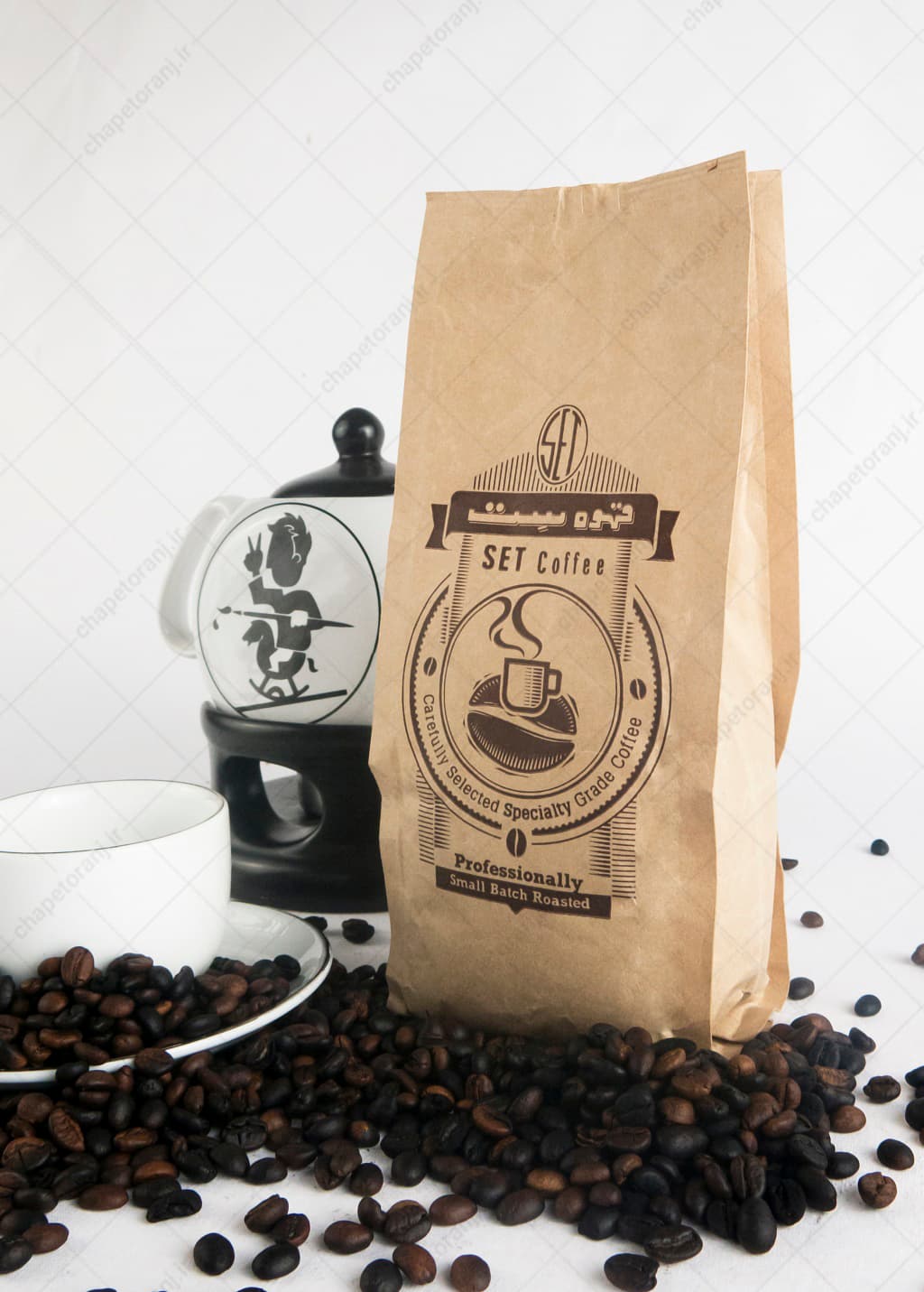 دان قهوه روباستا ترکیبی ست 500 گرمی SetCoffee — تصویر ۸
