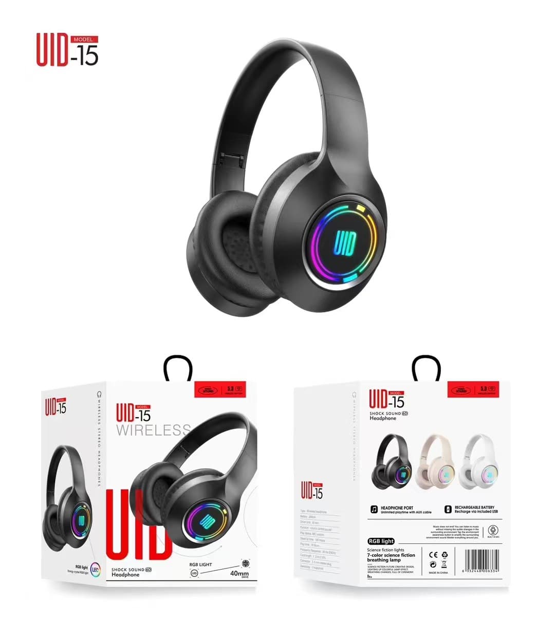 هدفون | هدست | بی سیم مدل UID-15 — تصویر ۶
