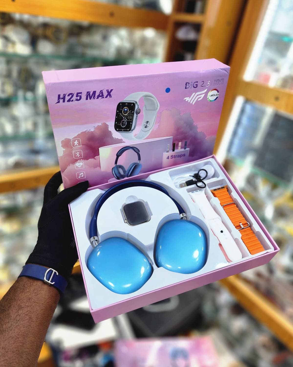 ساعت هوشمند با هدفون | H25 max