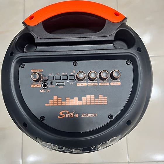 اسپیکر بلوتوثی قابل حمل زد کیو اس مدل ZQS 8267 — تصویر ۱۱
