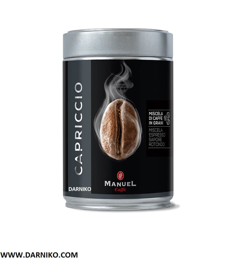 دانه قهوه کاپریچیو مانوئل کافه 250 گرمی Manuel Capriccio — تصویر ۲