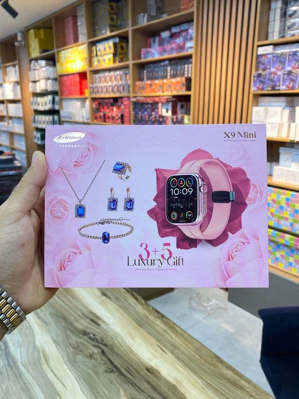 پک هدیه | ساعت هوشمند | X-inova X9 mini Luxury Gigt — تصویر ۴