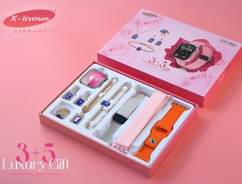 پک هدیه | ساعت هوشمند | X-inova X9 mini Luxury Gigt — تصویر ۶
