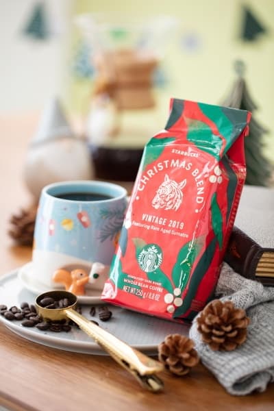 قهوه کریسمس بلند استارباکس 250 گرمی StarBucks Christmas Blend 2019 — تصویر ۴