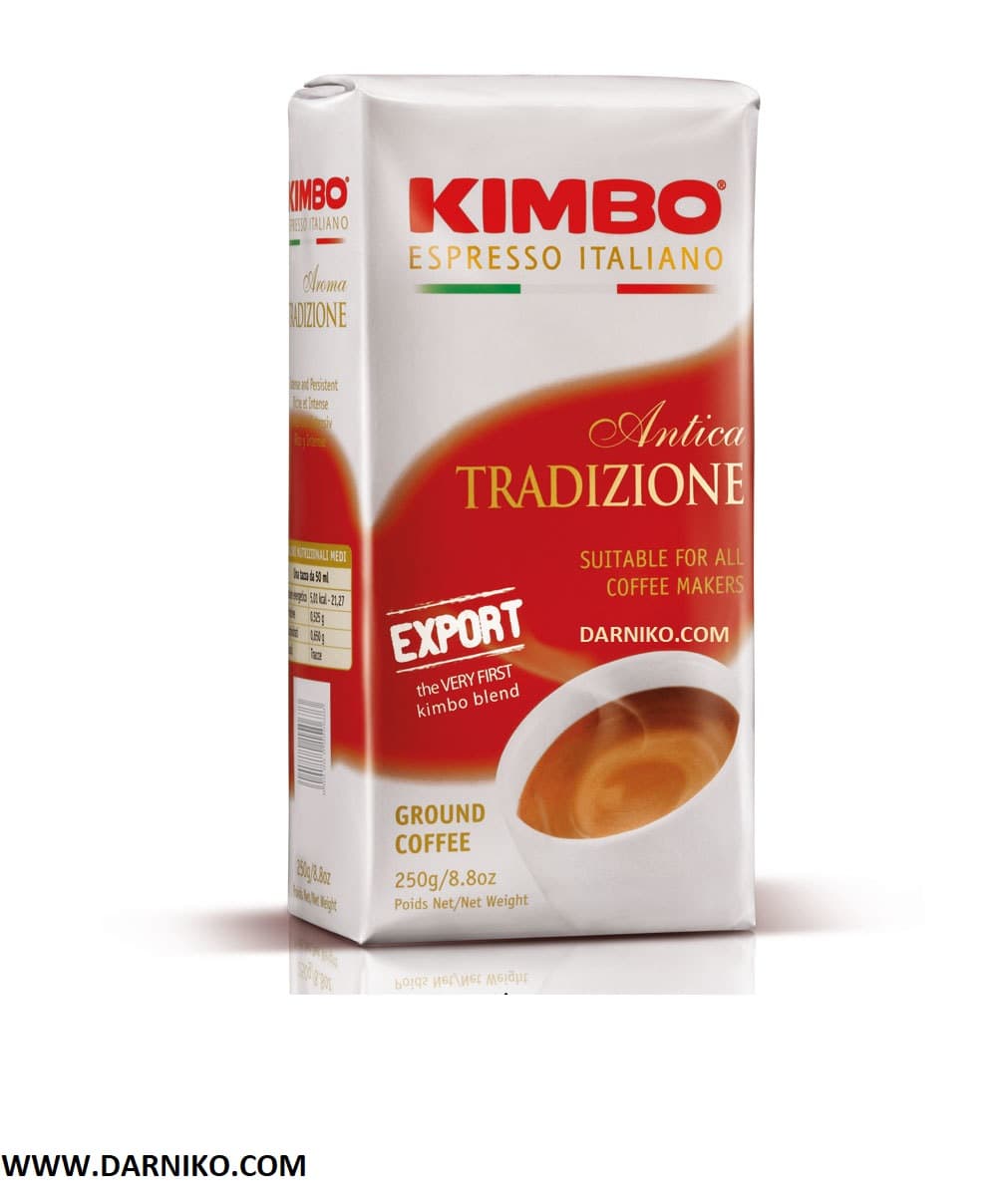 پودر قهوه کیمبو آنتیکا پاکت وکیوم Kimbo Antica 250g — تصویر ۲