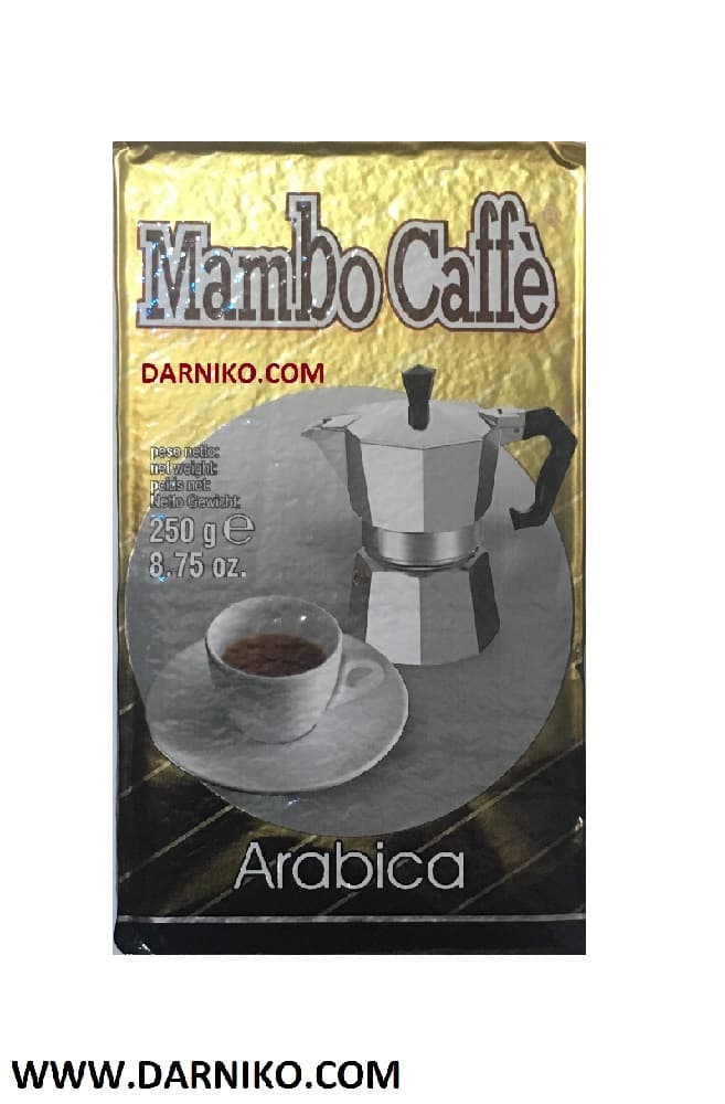 پودر قهوه موکاپات عربیکا مامبو پاکت وکیومی Mambo Arabica