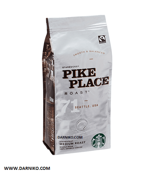 قهوه استارباکس پیک پلیس Pike Place دانه 250 گرمی STARBUKS