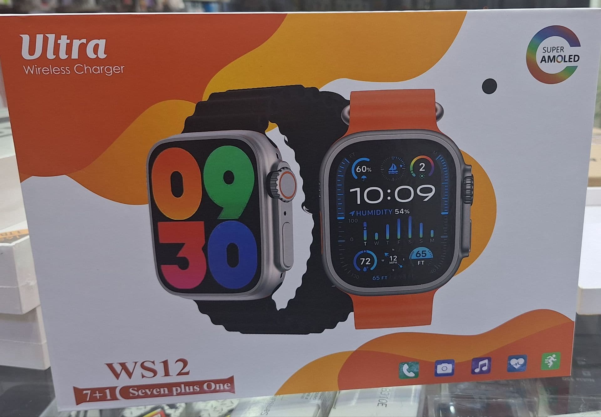 ساعت هوشمند 8بند اولترا مدل WS-12 Ultra — تصویر ۹