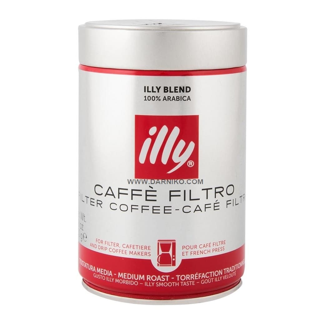 پودر قهوه فرانسه ایلی مدیوم روست illy Medium Coffee — تصویر ۳