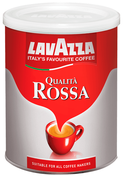 پودر قهوه لاواتزا کوالیتا روسا قوطی 250 گرمی Lavazza