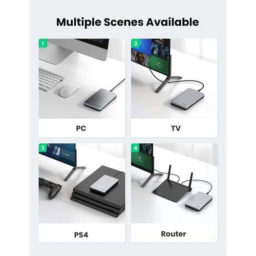 باکس هارد 2.5 اینچ USB 3.1 یوگرین مدل 70498-CM300 — تصویر ۸