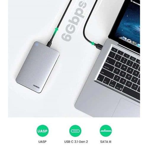 باکس هارد 2.5 اینچ USB 3.1 یوگرین مدل 70498-CM300 — تصویر ۴