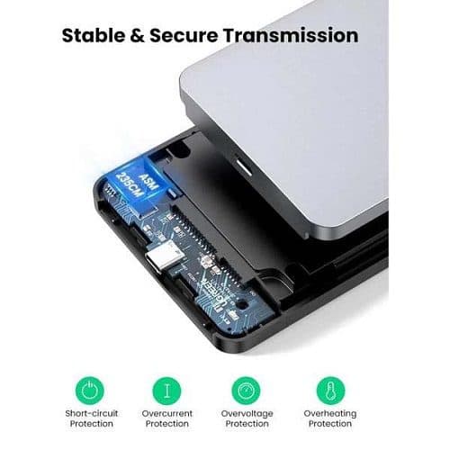 باکس هارد 2.5 اینچ USB 3.1 یوگرین مدل 70498-CM300 — تصویر ۷