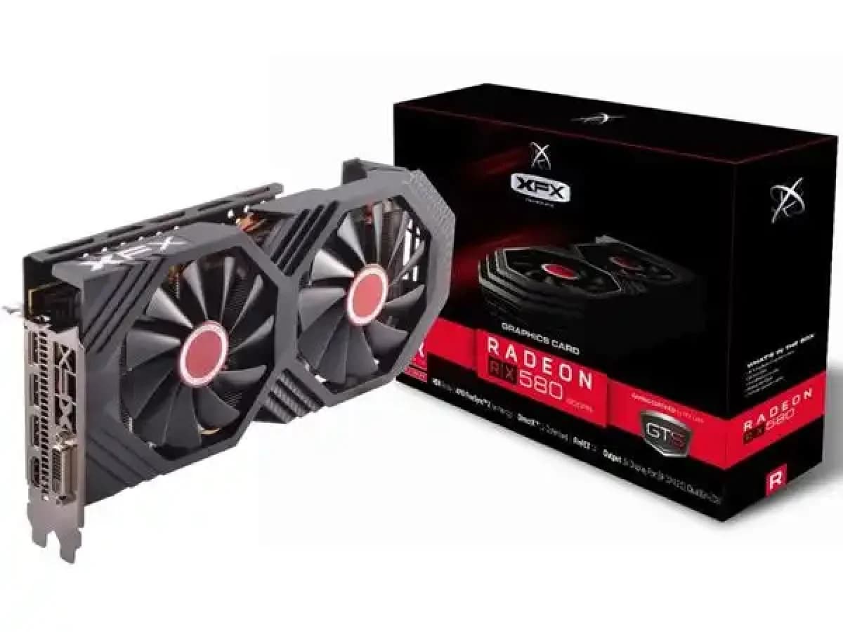 کارت گرافیک استوک XFX Radeon RX580 GTS 8GB Graphics Card