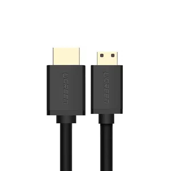 کابل تبدیل Mini HDMI به HDMI یوگرین UGREEN مدل HD108 کد 11167مدل: 11167 — تصویر ۳