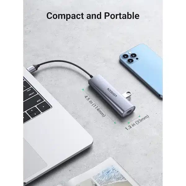 هاب 5 پورت USB 3.0 یوگرین UGREEN مدل CM266 کد 60812مدل: 60812 — تصویر ۸