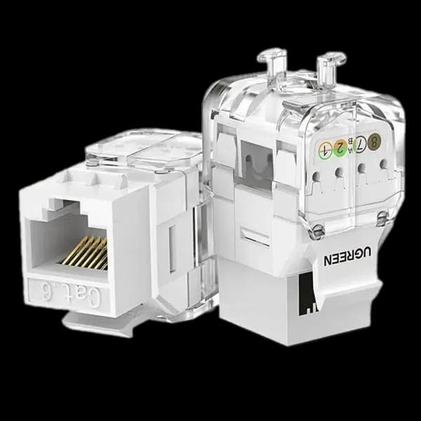 سوکت کیستون Cat6 UTP یوگرین UGREEN مدل80452-NW159