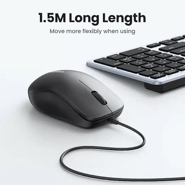 موس سیمی یوگرین UGREEN مدل MU007 کد 90789مدل: 90789 — تصویر ۷