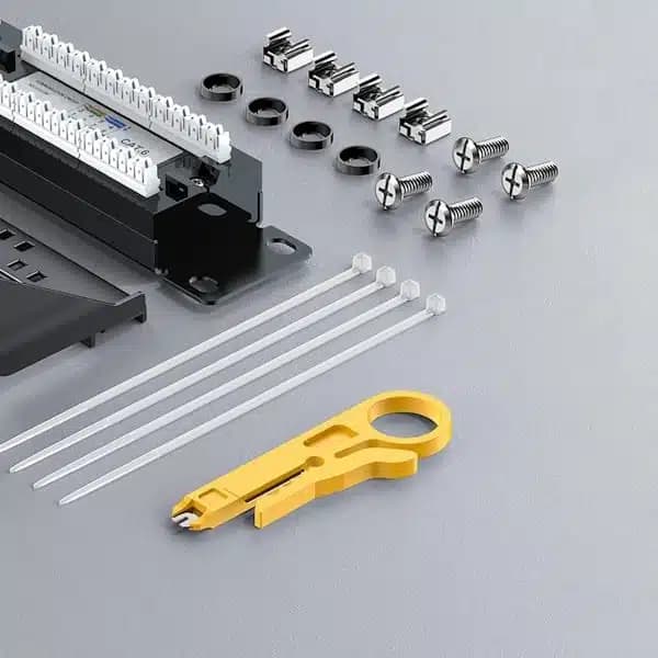 پچ پنل(Patch Panel) 24 پورت Cat6 یوگرین UGREEN مدل NW127 کد 70423مدل: 70423 — تصویر ۶