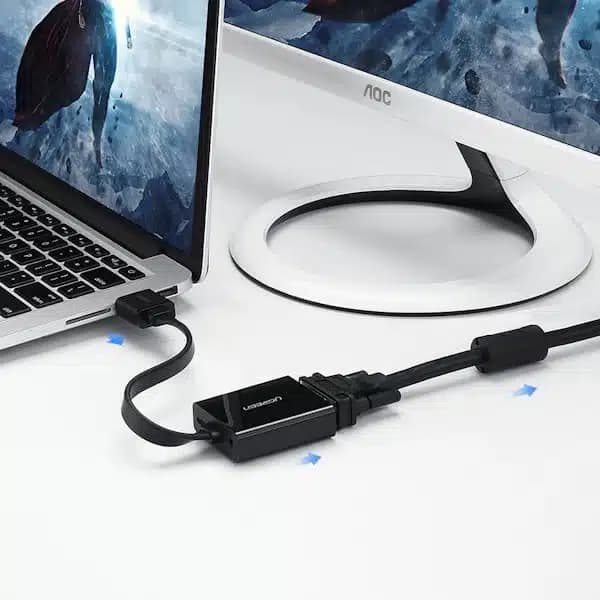 تبدیل HDMI به VGA و جک 3.5 میلیمتری یوگرین UGREEN مدل MM103 کد 40248مدل: 40248 — تصویر ۴