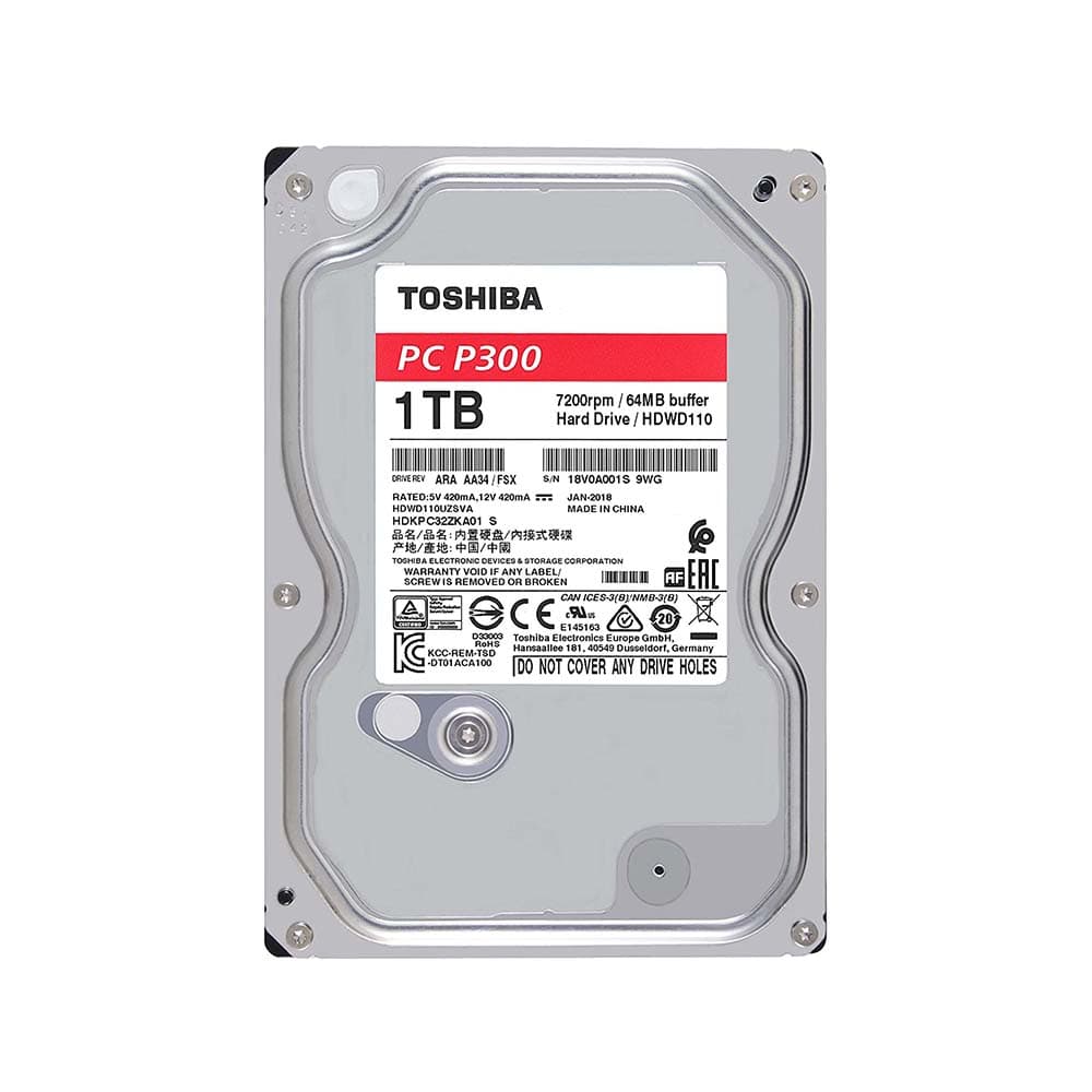 هارد دیسک استوک توشیبا Toshiba Red 1TB
