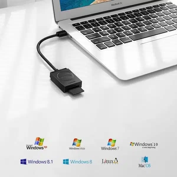 رم ریدر یوگرین UGREEN مدل CR127 کد 20250مدل: 20250 — تصویر ۶