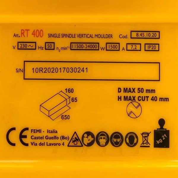 اور فرز میزی فمی مدل FE-RT400 — تصویر ۱۱