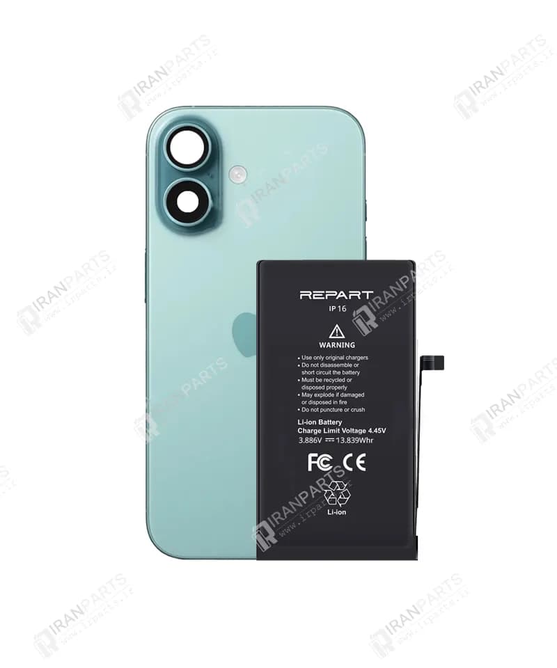 باتری آیفون 16 برند ریپارت | iPhone 16 Battery — تصویر ۲