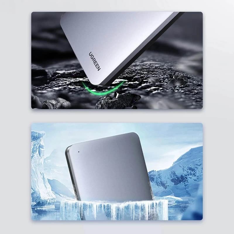 باکس هارد USB-C یوگرین UGREEN مدل CM300-70498 — تصویر ۴