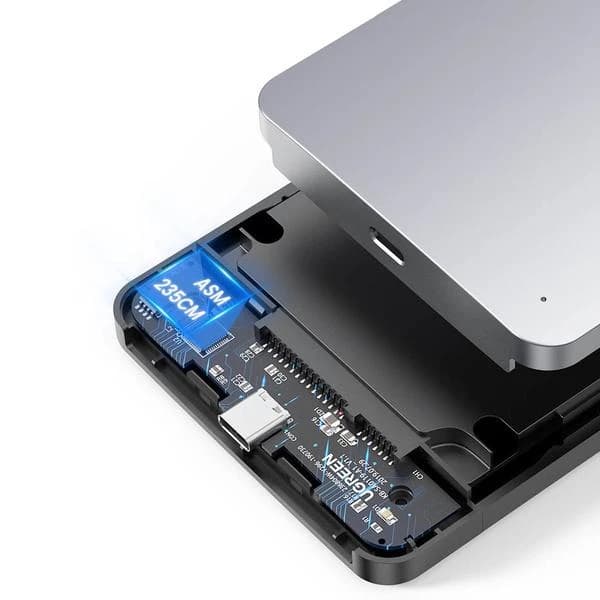 باکس هارد USB-C یوگرین UGREEN مدل CM300-70498 — تصویر ۶