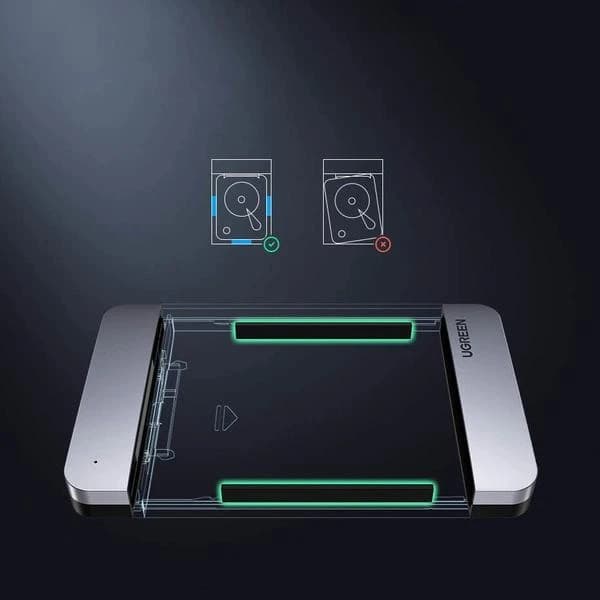 باکس هارد USB-C یوگرین UGREEN مدل CM300-70498 — تصویر ۷