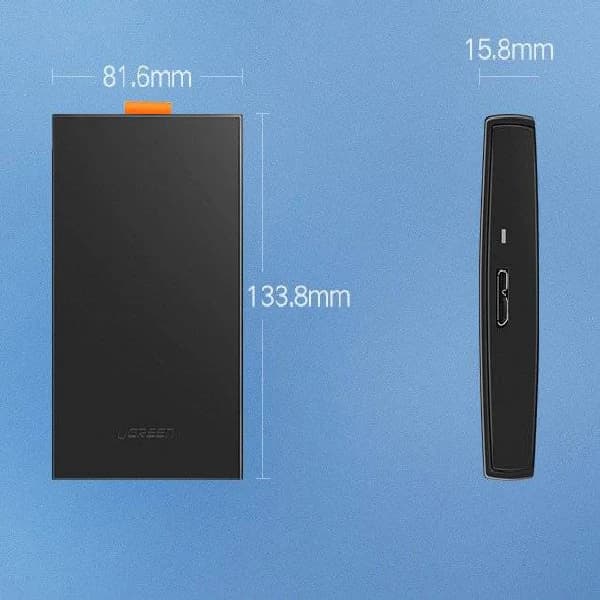 باکس هارد USB-C به USB-C یوگرین UGREEN مدل CM237-60353 — تصویر ۳
